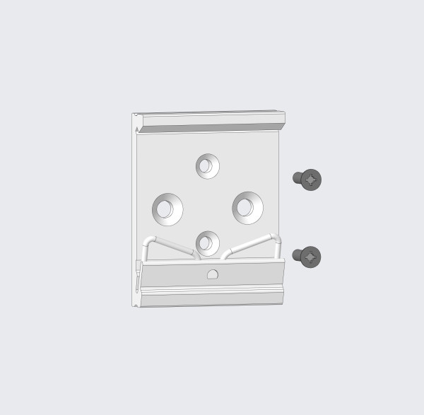 DIN-rail-holder-Base-plate-BSNP (aluminum)