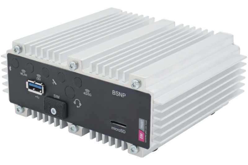 EM BOX® - NUCD-R2312 (x86) / BoxPC BSNPDEA1 / Fanless